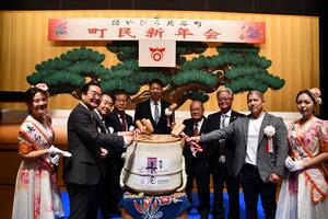 前回の新年会の様子