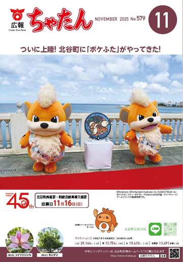 2025年広報ちゃたん11月号