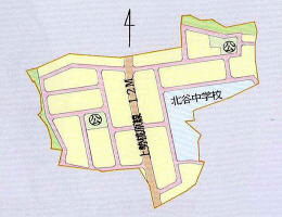 画像：桃原土地区画整理事業