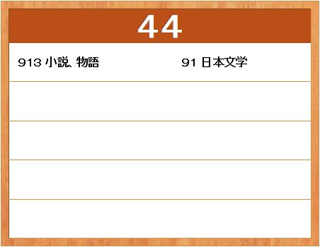 図書分類44